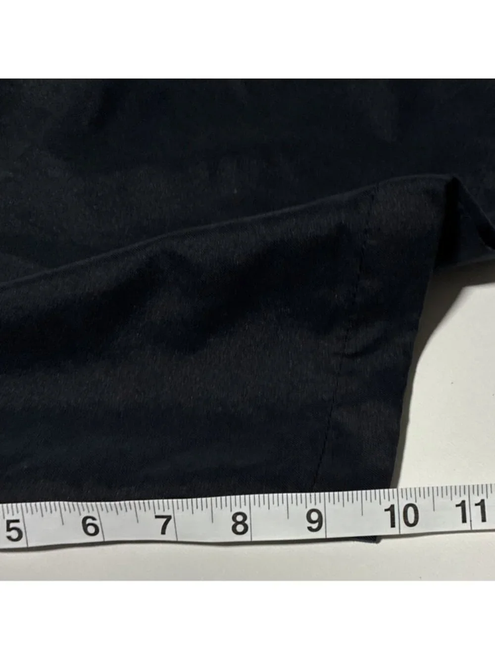 Alfani Vintage Mens Shorts Black Elastic Waist Luxury Gorpcore Basic 34x11